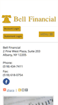 Mobile Screenshot of bellfinancial.biz